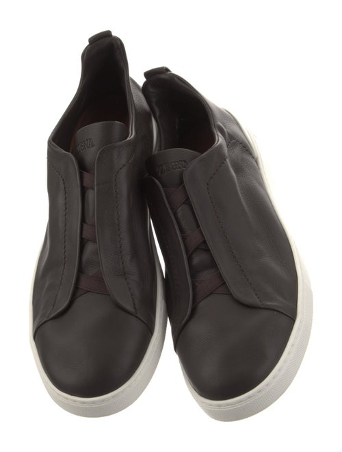 Zegna Leather Sneakers