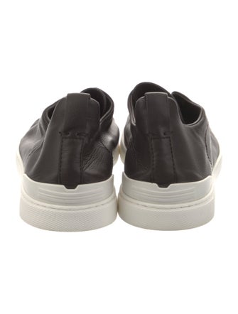 Zegna Leather Sneakers
