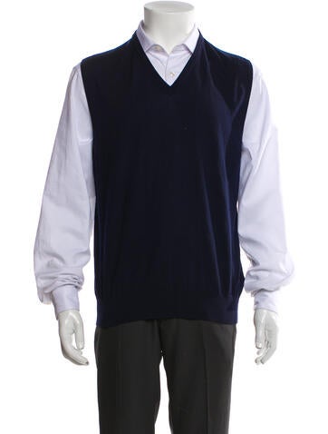 Zegna Outerwear Wool Vest Us40, It50 | L