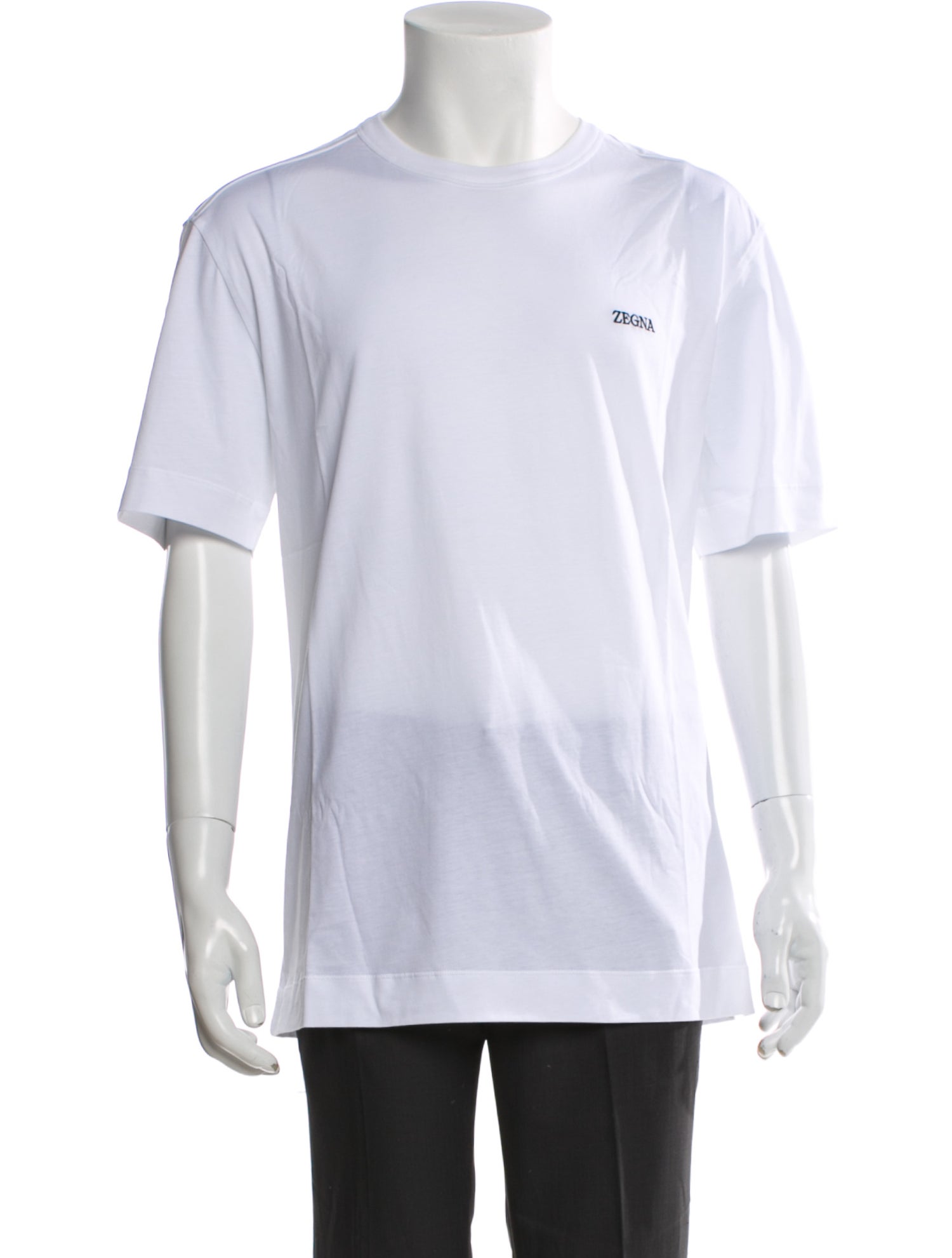 Zegna Crew Neck Short Sleeve T-Shirt w/ Tags