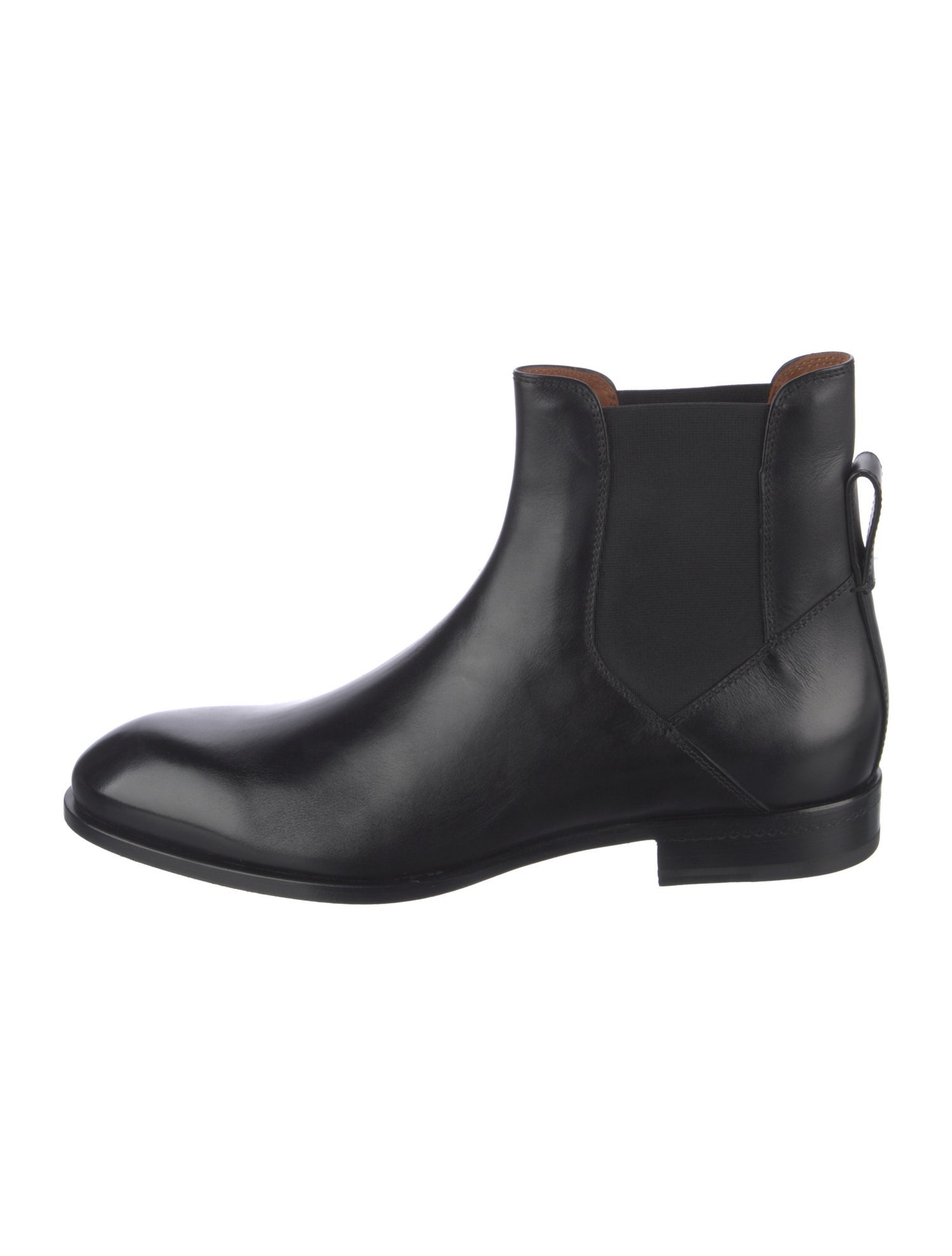 Zegna Leather Chelsea Boots