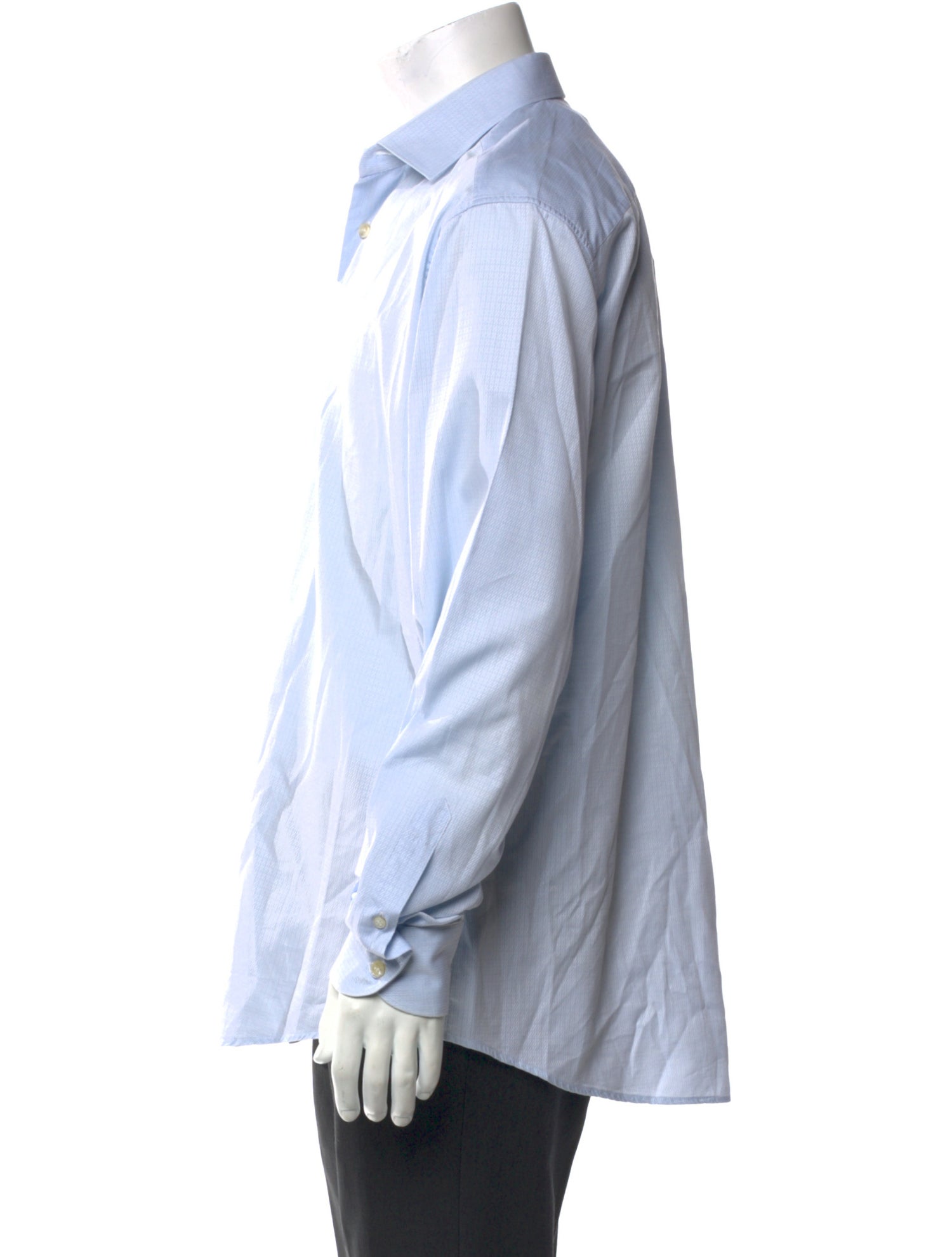 Zegna Vintage Long Sleeve Dress Shirt