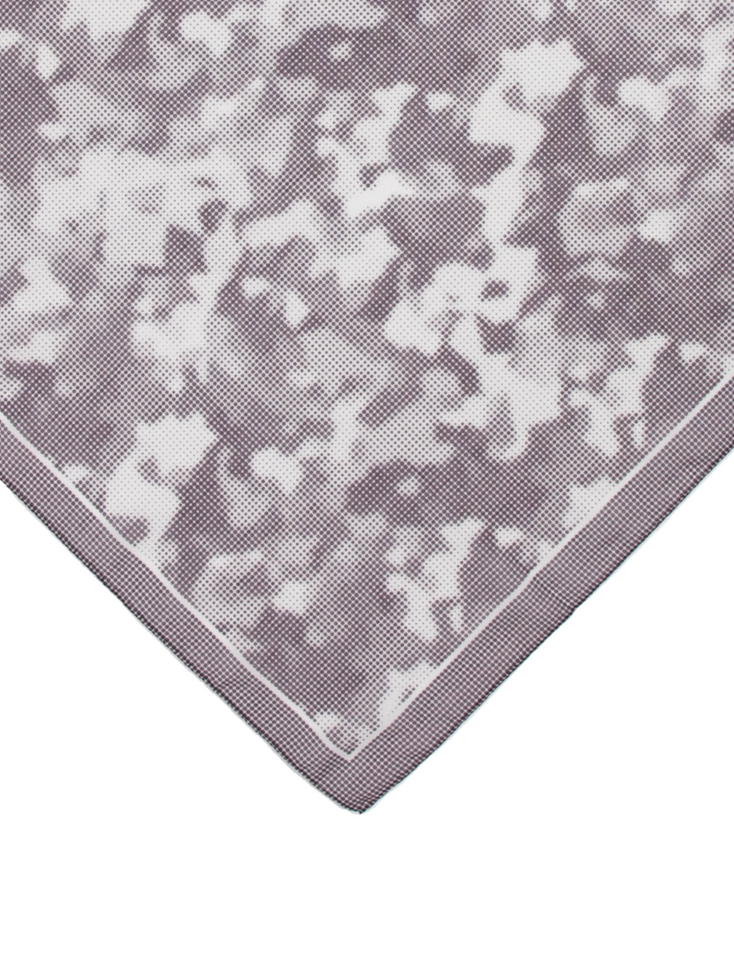 Zegna Silk Printed Scarf w/ Tags