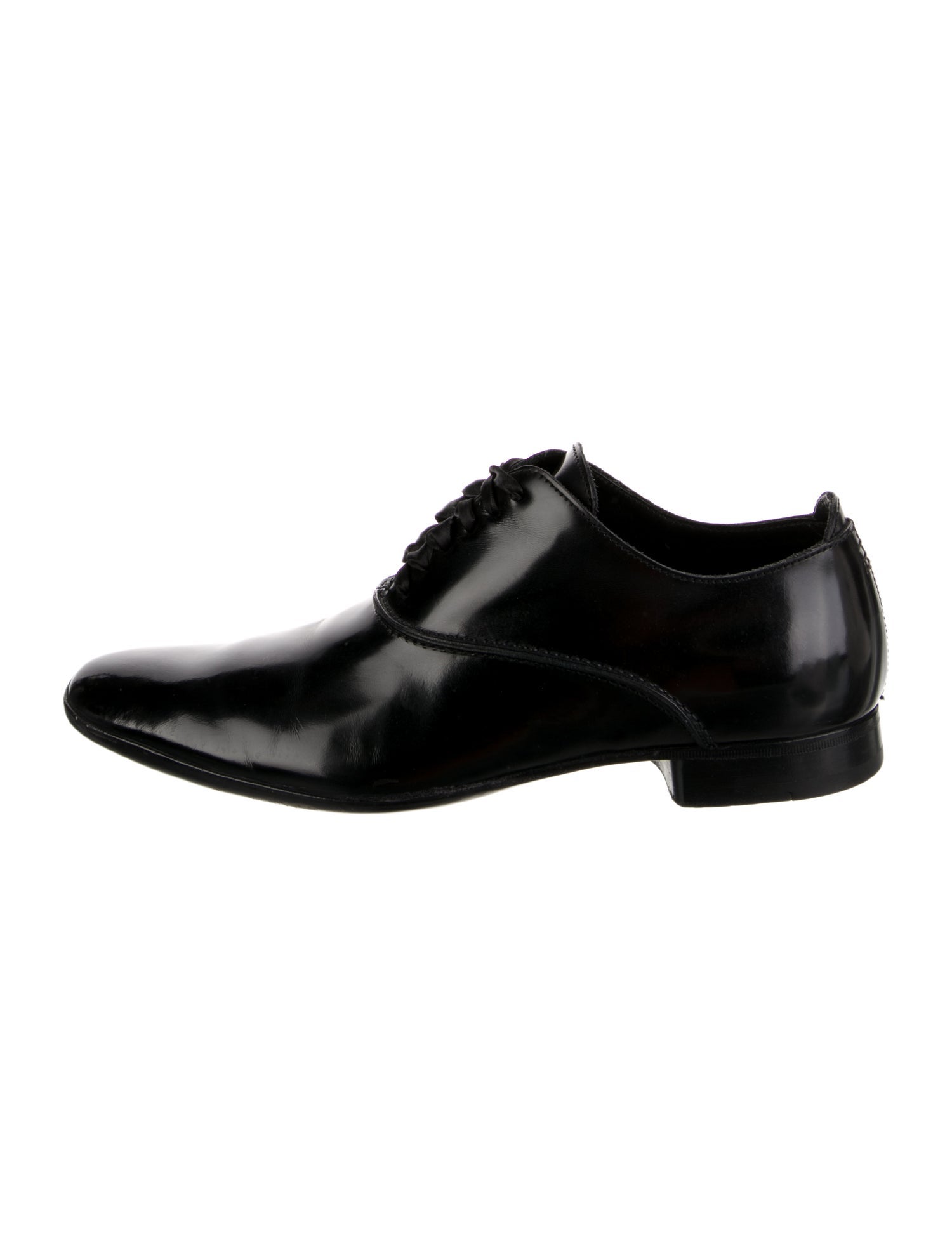 Z Zegna Leather Oxfords