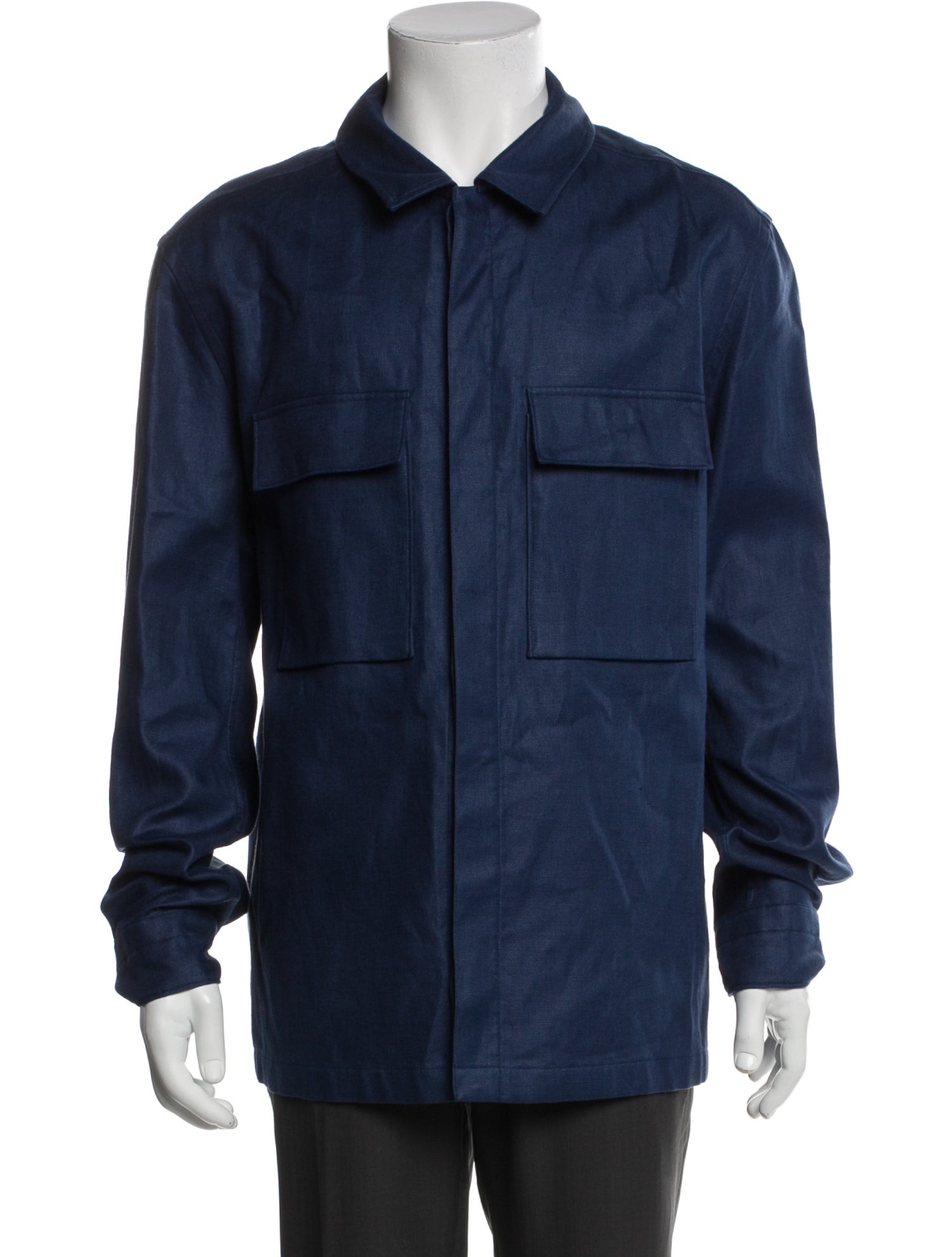 Zegna Linen Utility Jacket