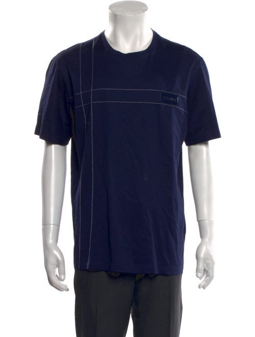 Zegna Crew Neck Short Sleeve T-Shirt