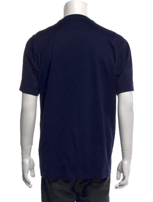 Zegna Crew Neck Short Sleeve T-Shirt