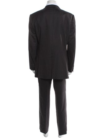 Zegna Wool Striped Two-Piece Suit