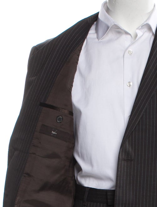 Zegna Wool Striped Two-Piece Suit