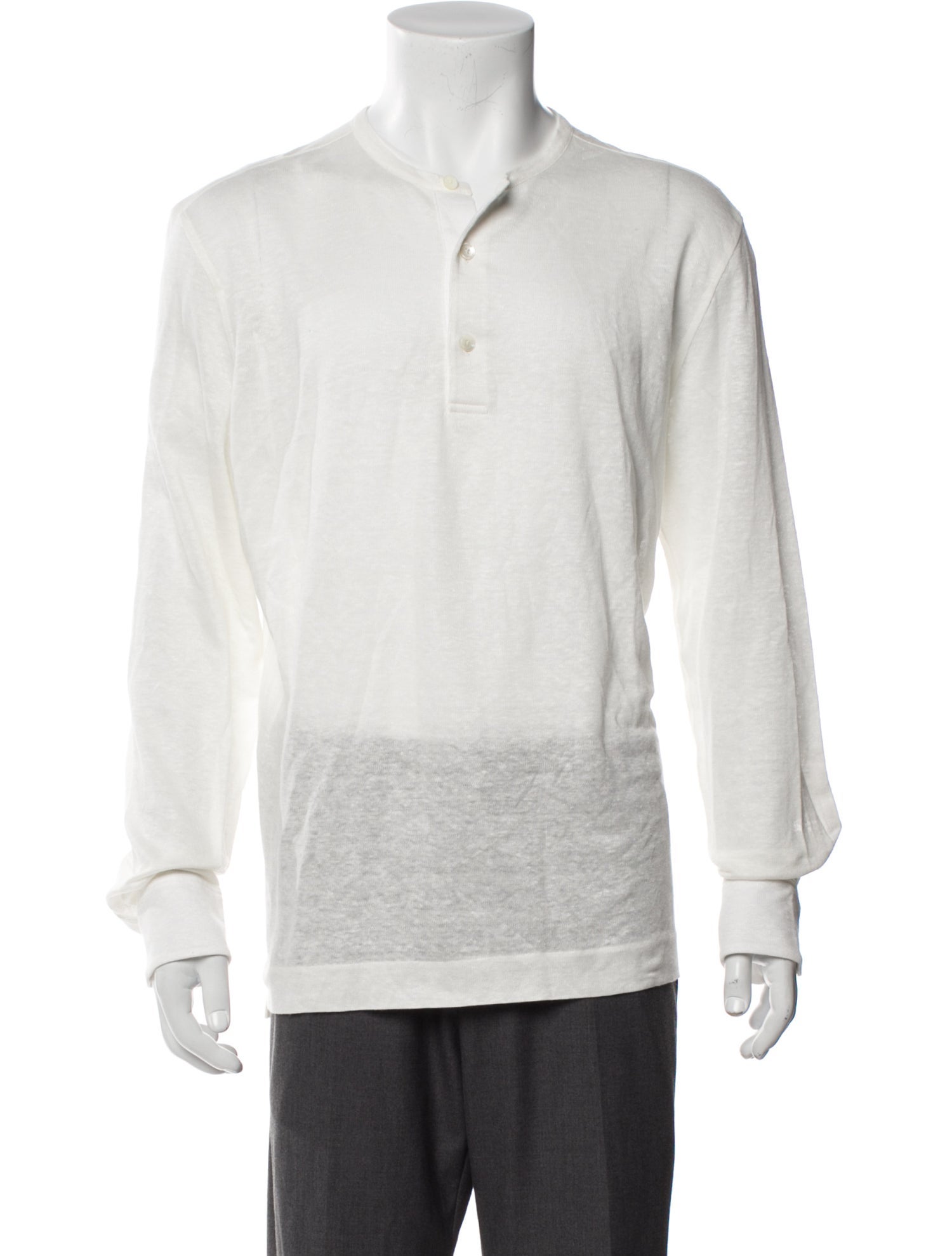 Zegna Linen Long Sleeve Shirt