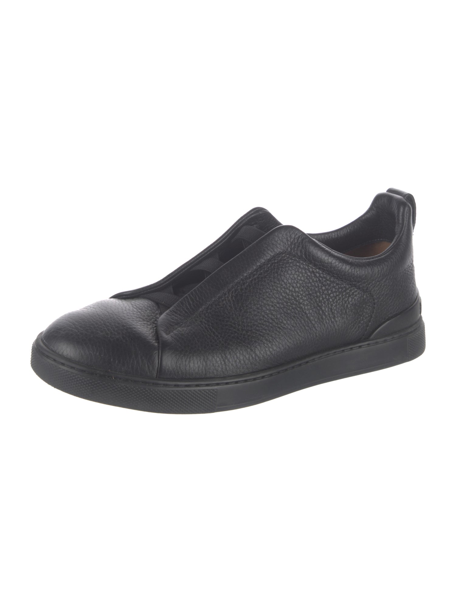 Zegna Leather Sneakers
