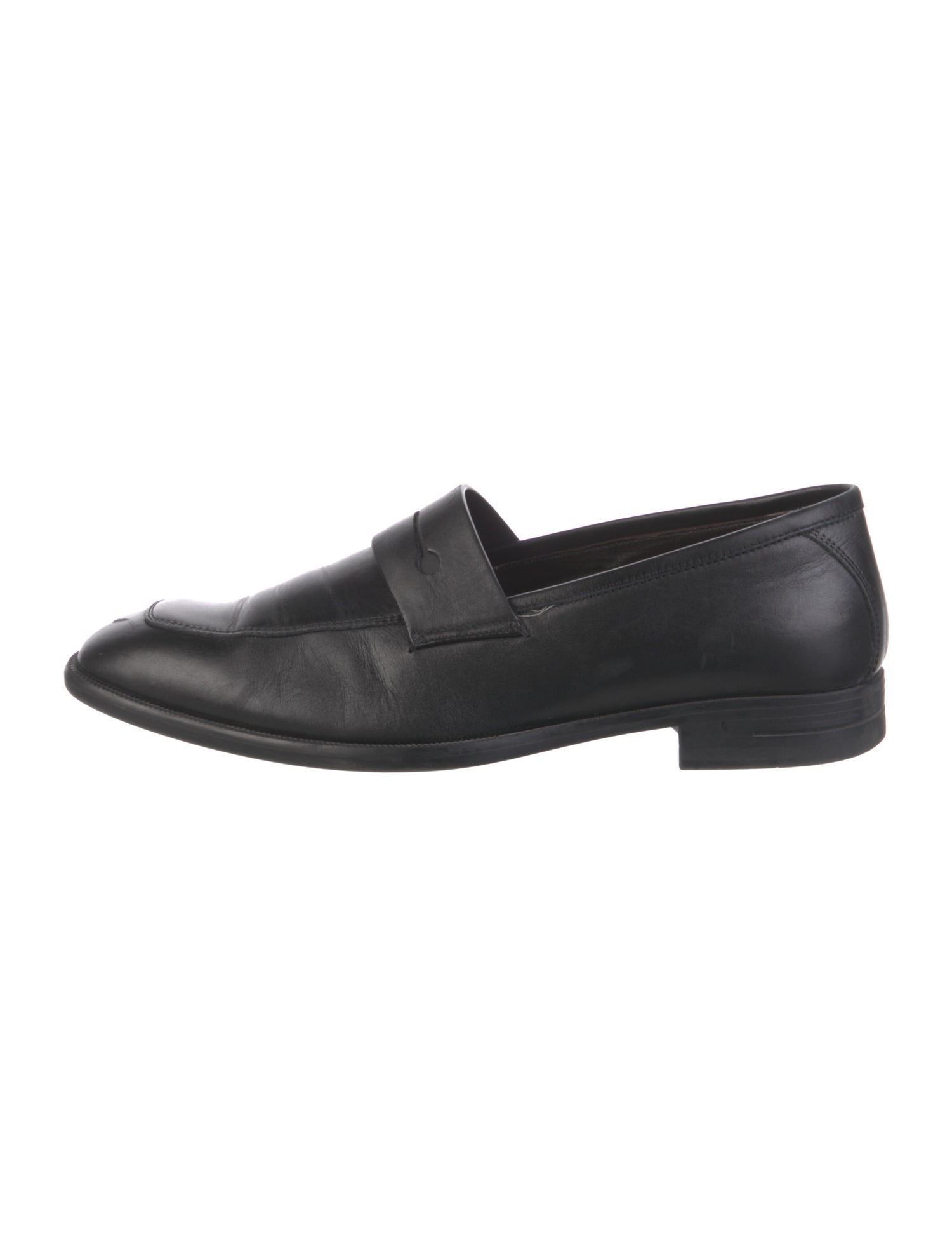 Zegna Leather Loafers