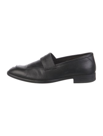 Zegna Leather Loafers
