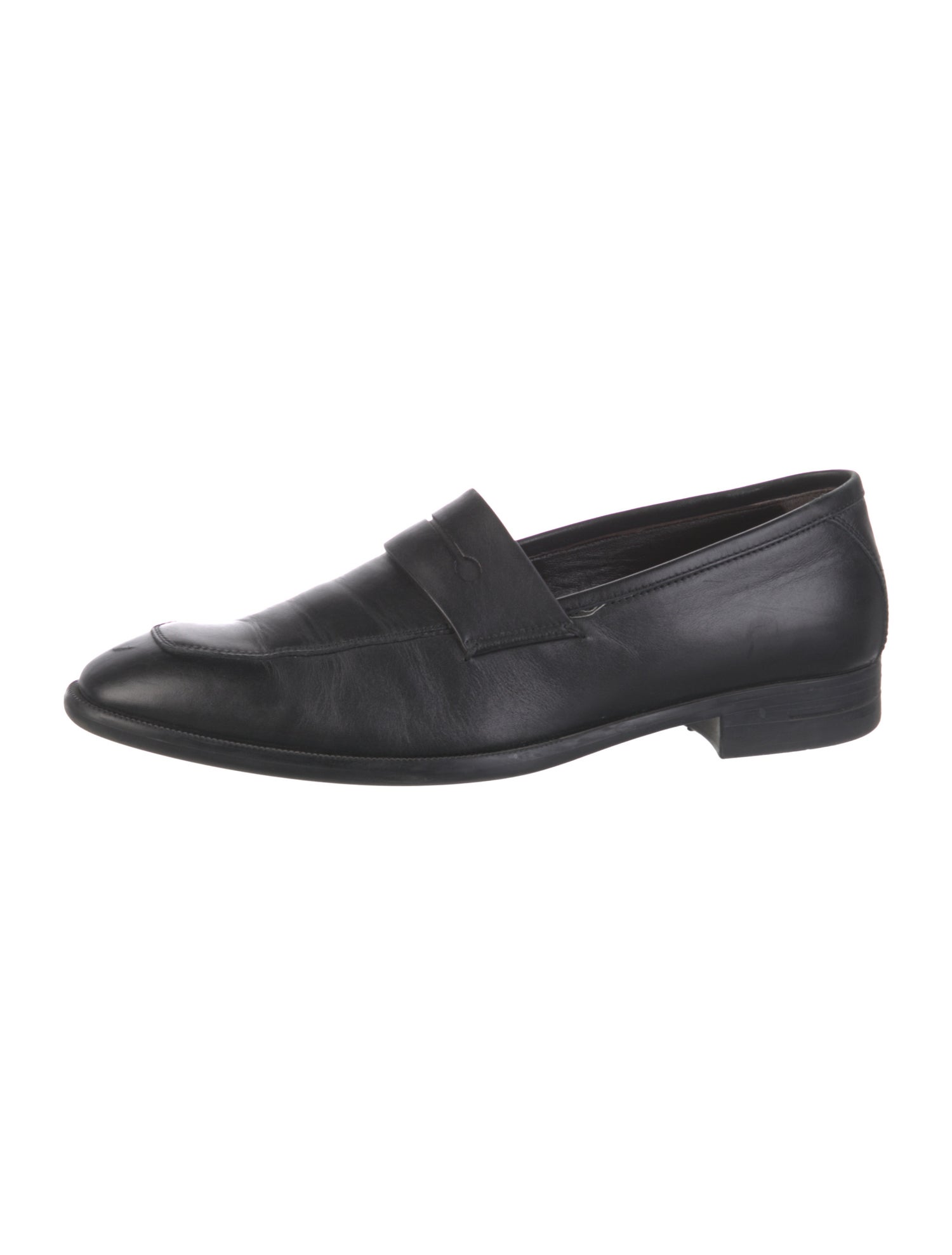 Zegna Leather Loafers