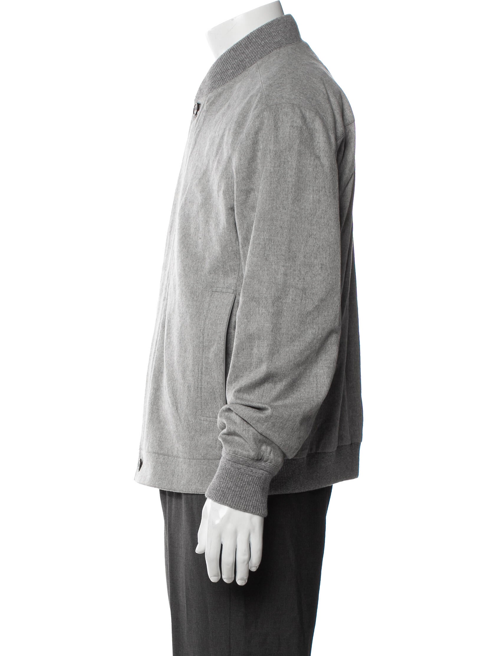 Zegna Cashmere Bomber Jacket