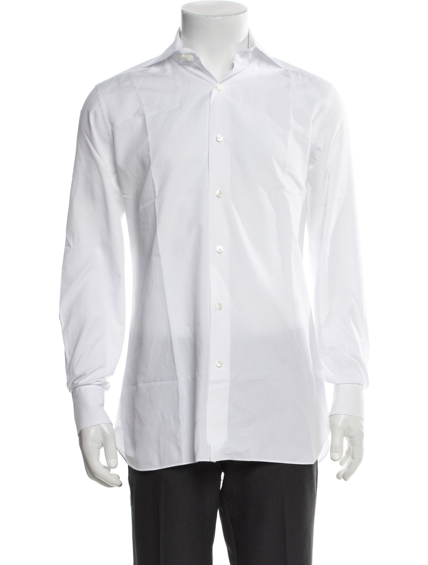 Zegna Long Sleeve Dress Shirt