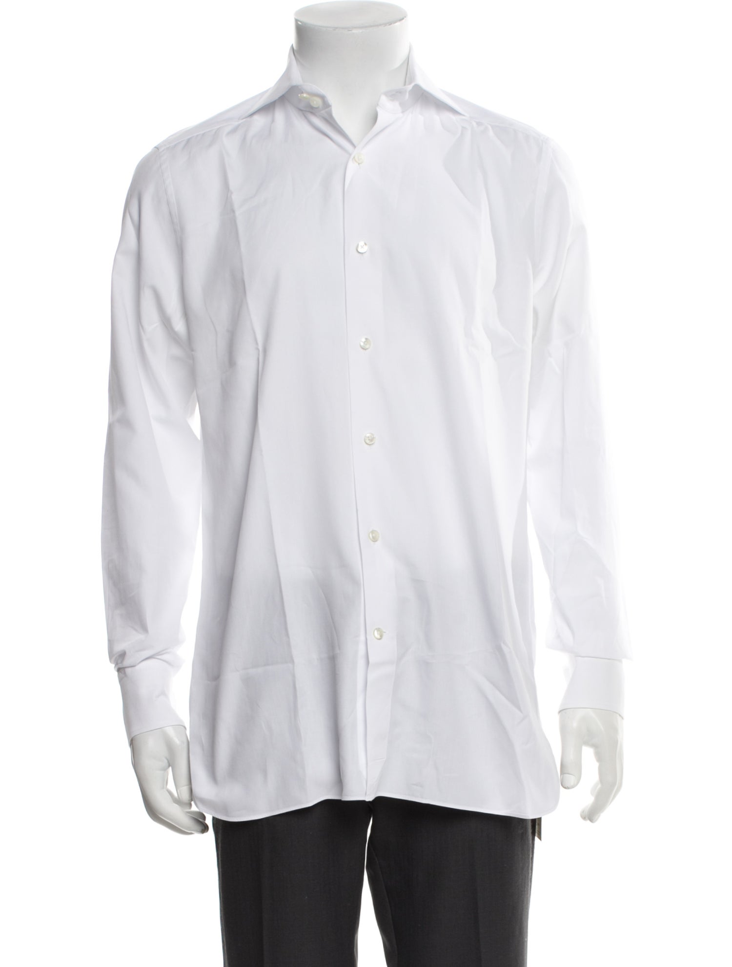 Zegna Long Sleeve Dress Shirt