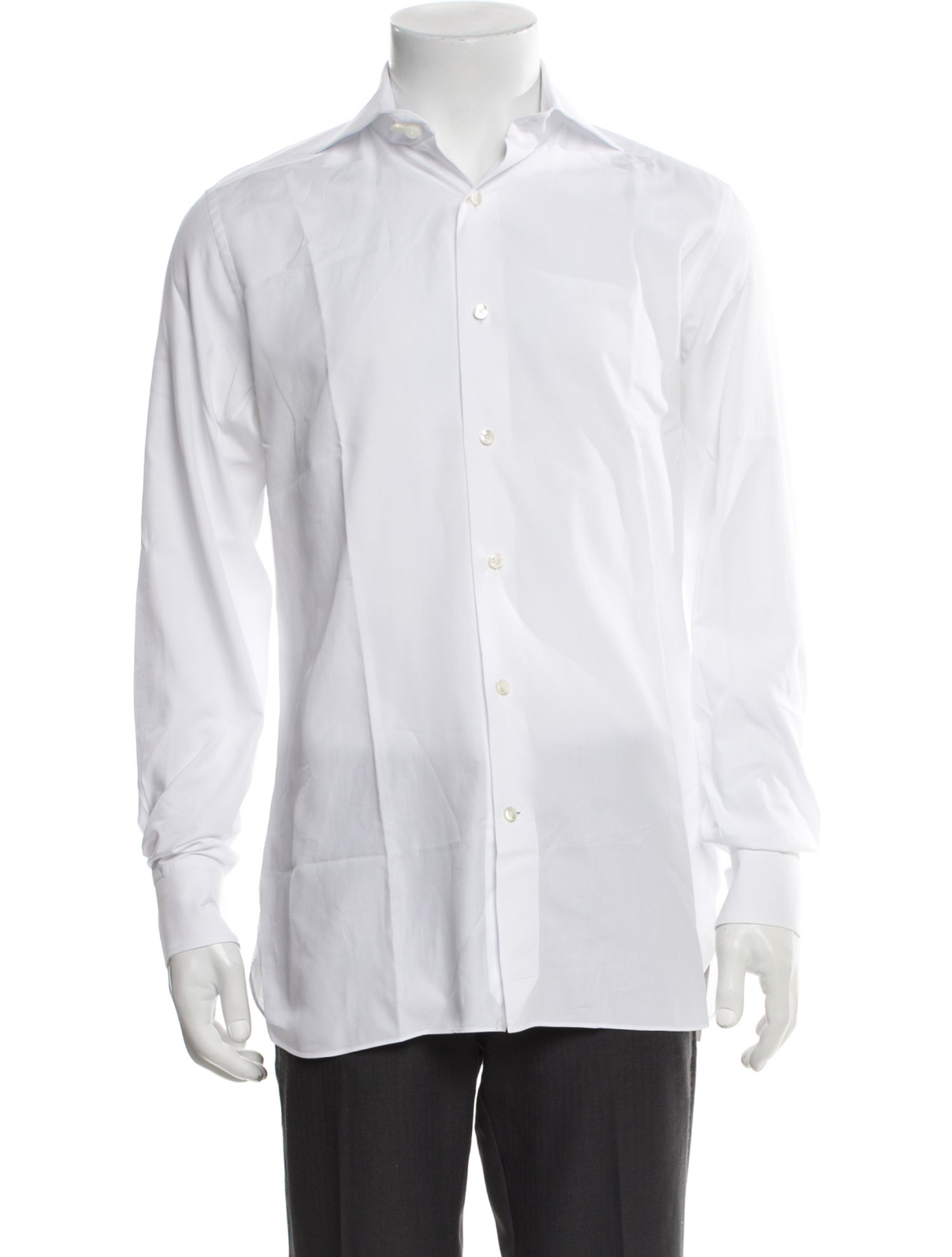 Zegna Long Sleeve Dress Shirt