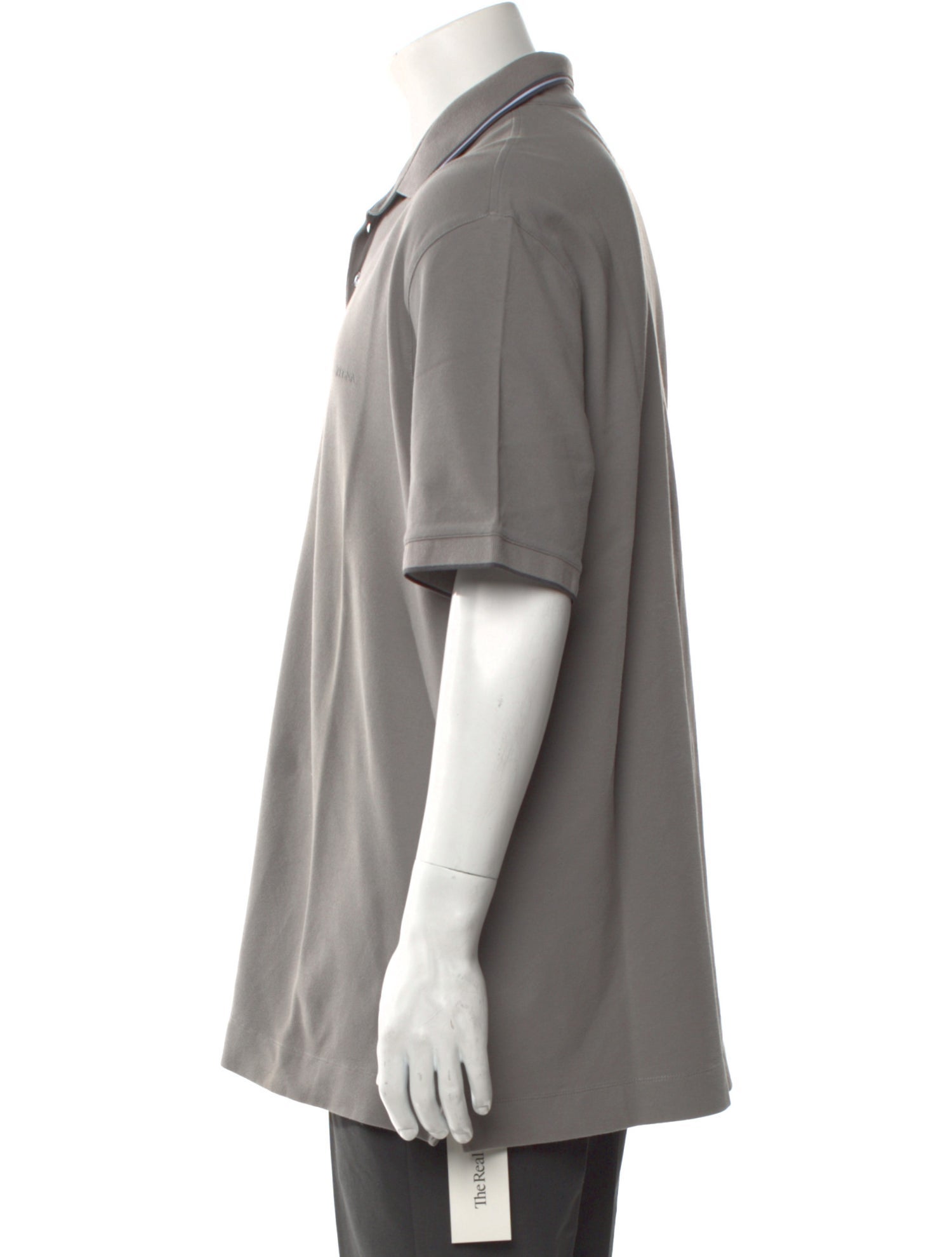 Z Zegna Collar Short Sleeve Polo Shirt