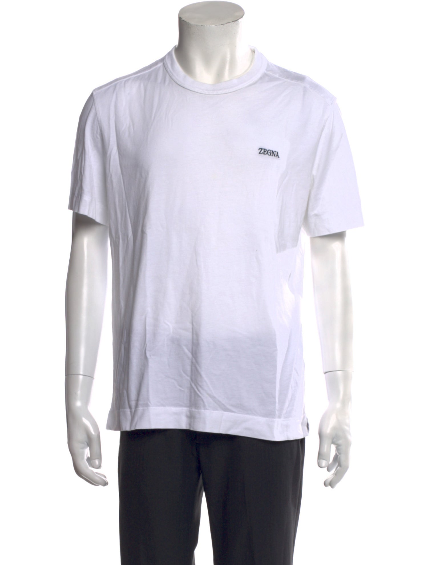 Zegna Crew Neck Short Sleeve T-Shirt