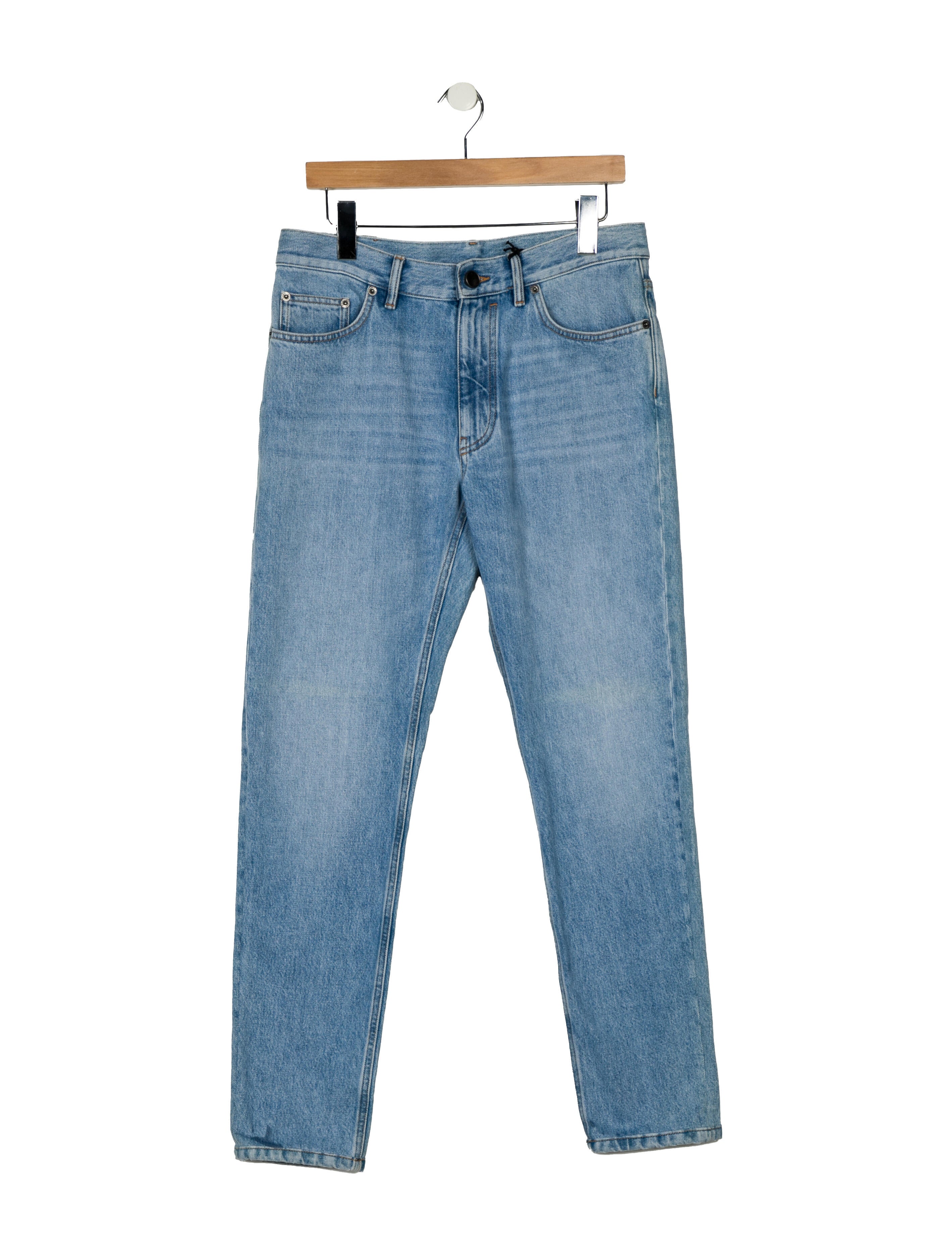 Zegna Mid-Rise Straight Leg Jeans w/ Tags