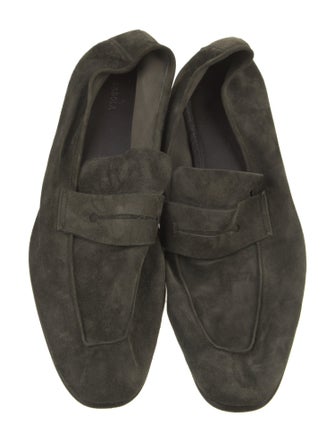 Zegna Suede Loafers