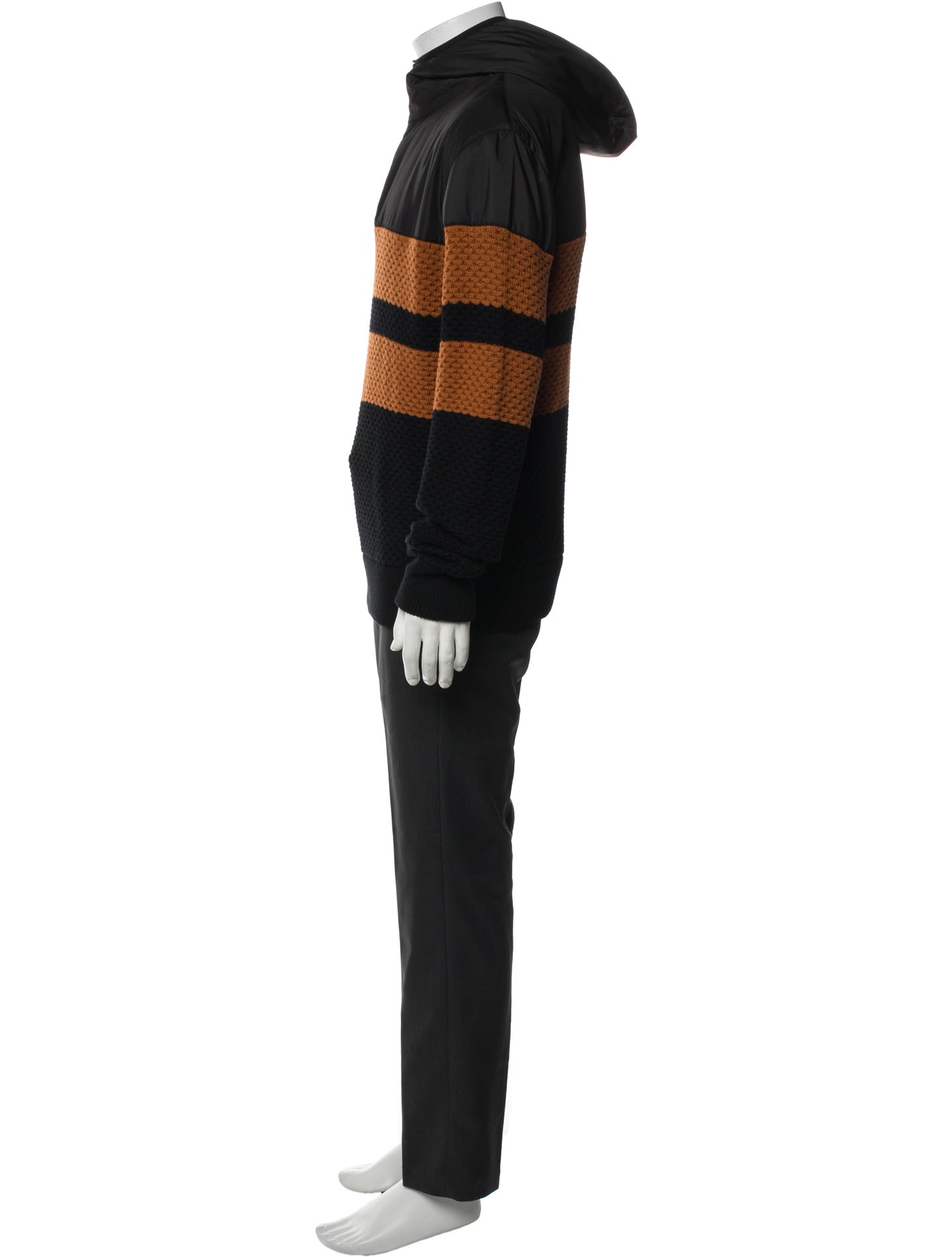 Zegna Wool Striped Windbreaker