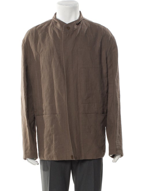 Zegna Linen Overcoat