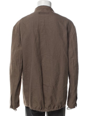 Zegna Linen Overcoat