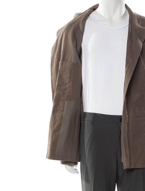 Zegna Linen Overcoat