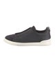 Zegna Leather Sneakers
