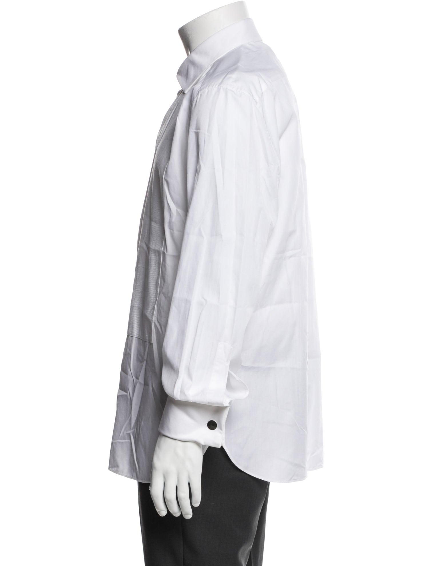 Zegna Long Sleeve Tuxedo Shirt