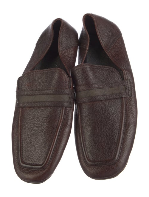 Zegna Leather Loafers