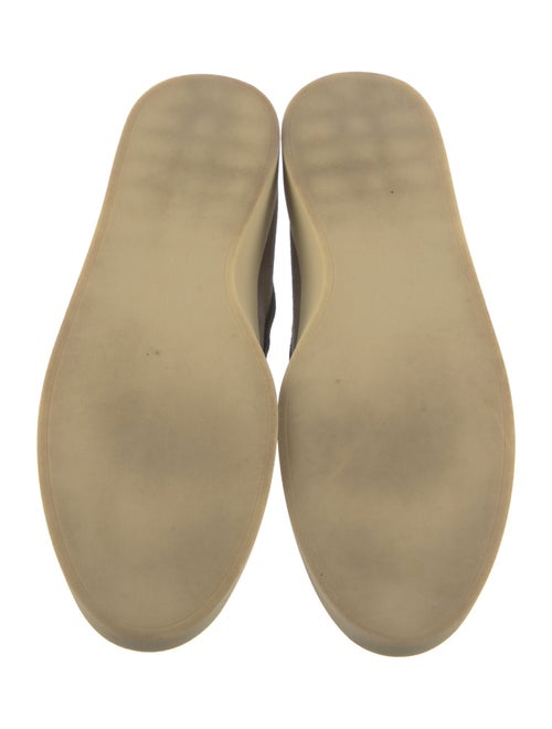 Zegna Suede Bow Accents Loafers