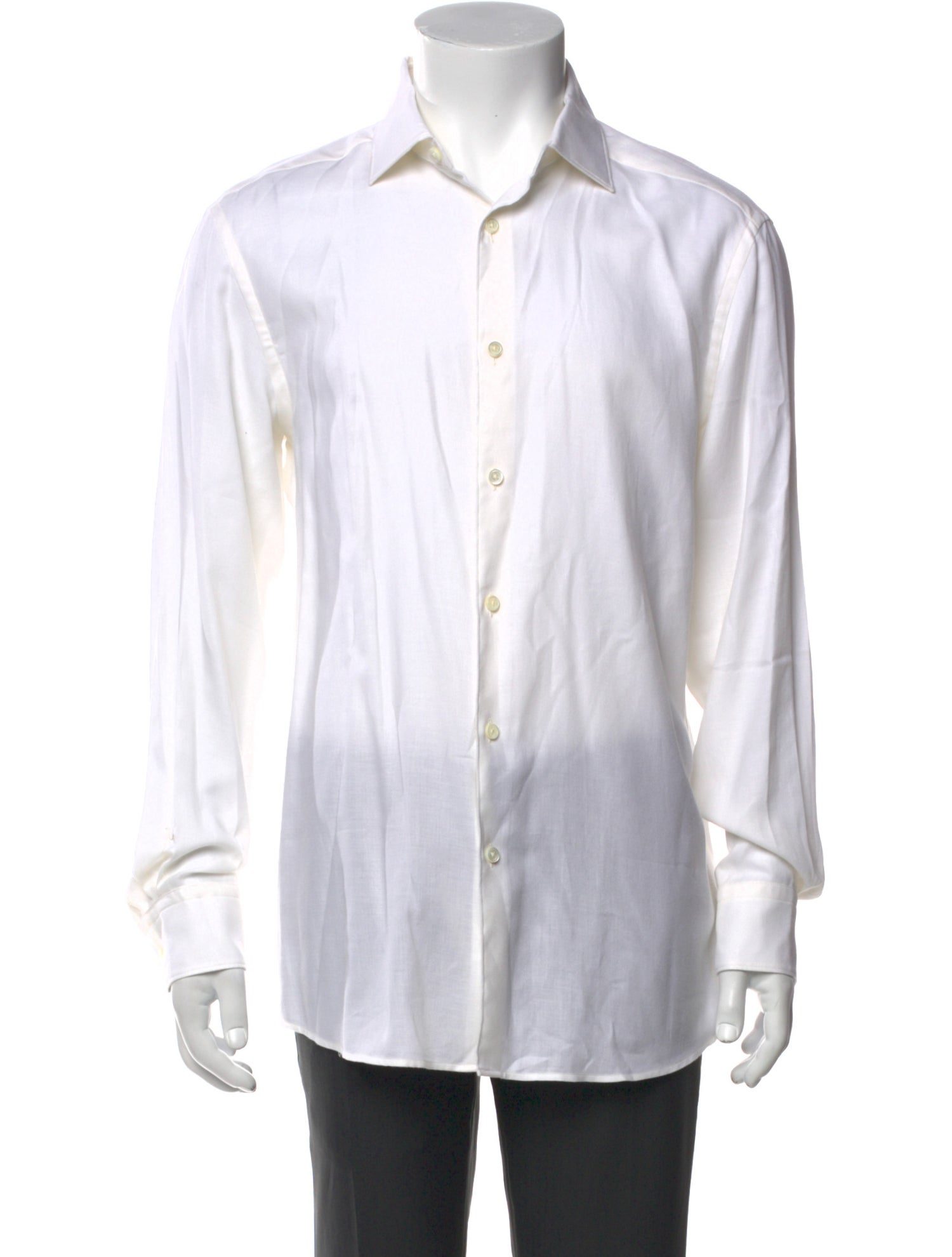 Zegna Long Sleeve Dress Shirt