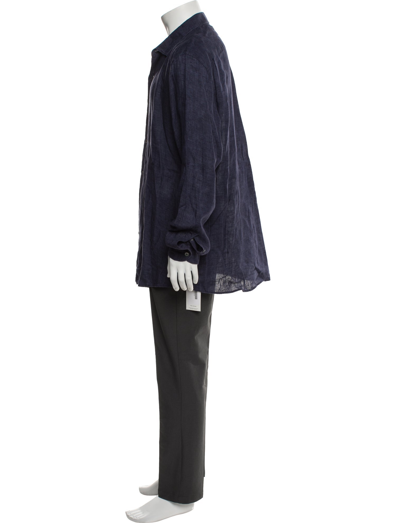 Zegna Linen Long Sleeve Shirt