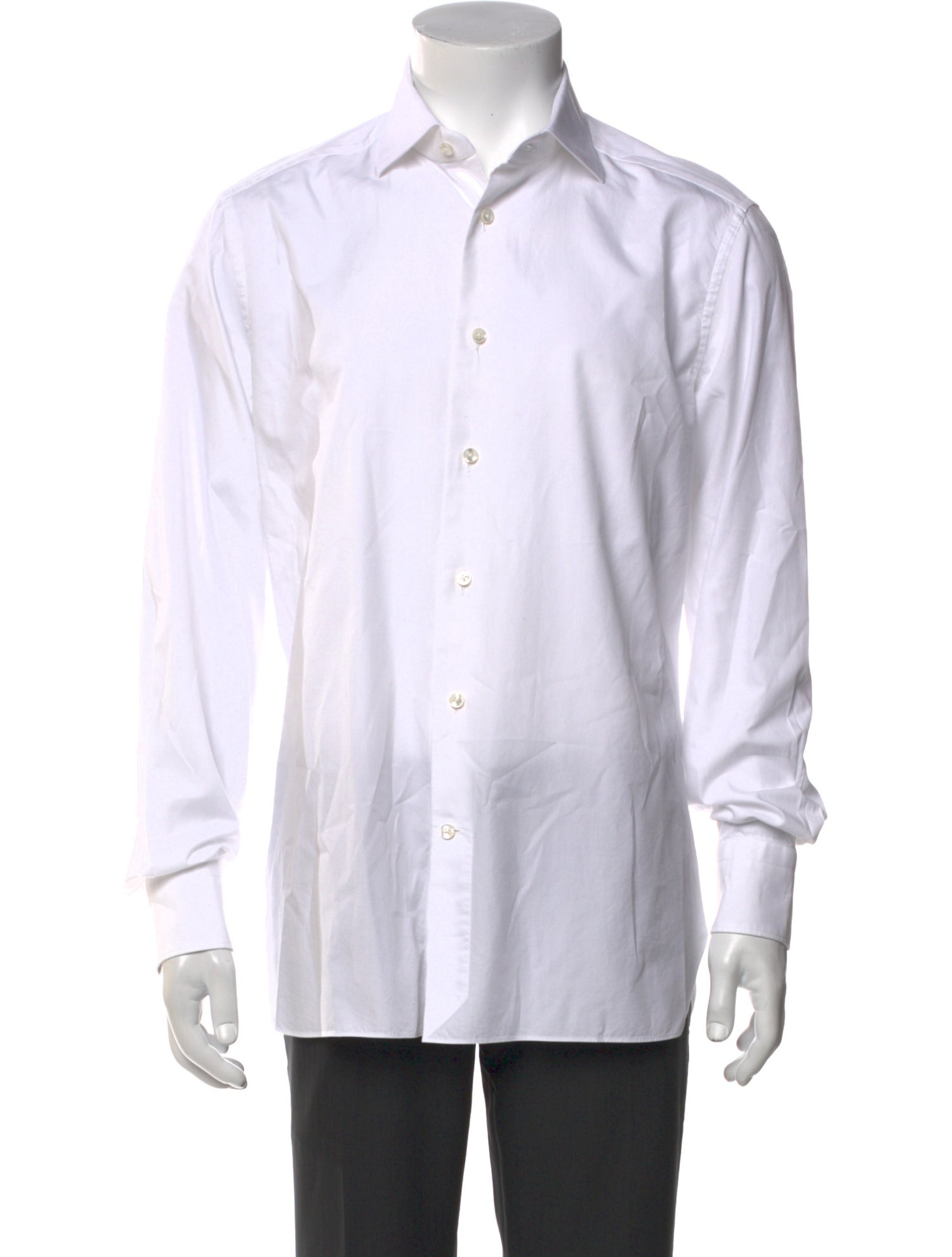 Zegna Long Sleeve Dress Shirt