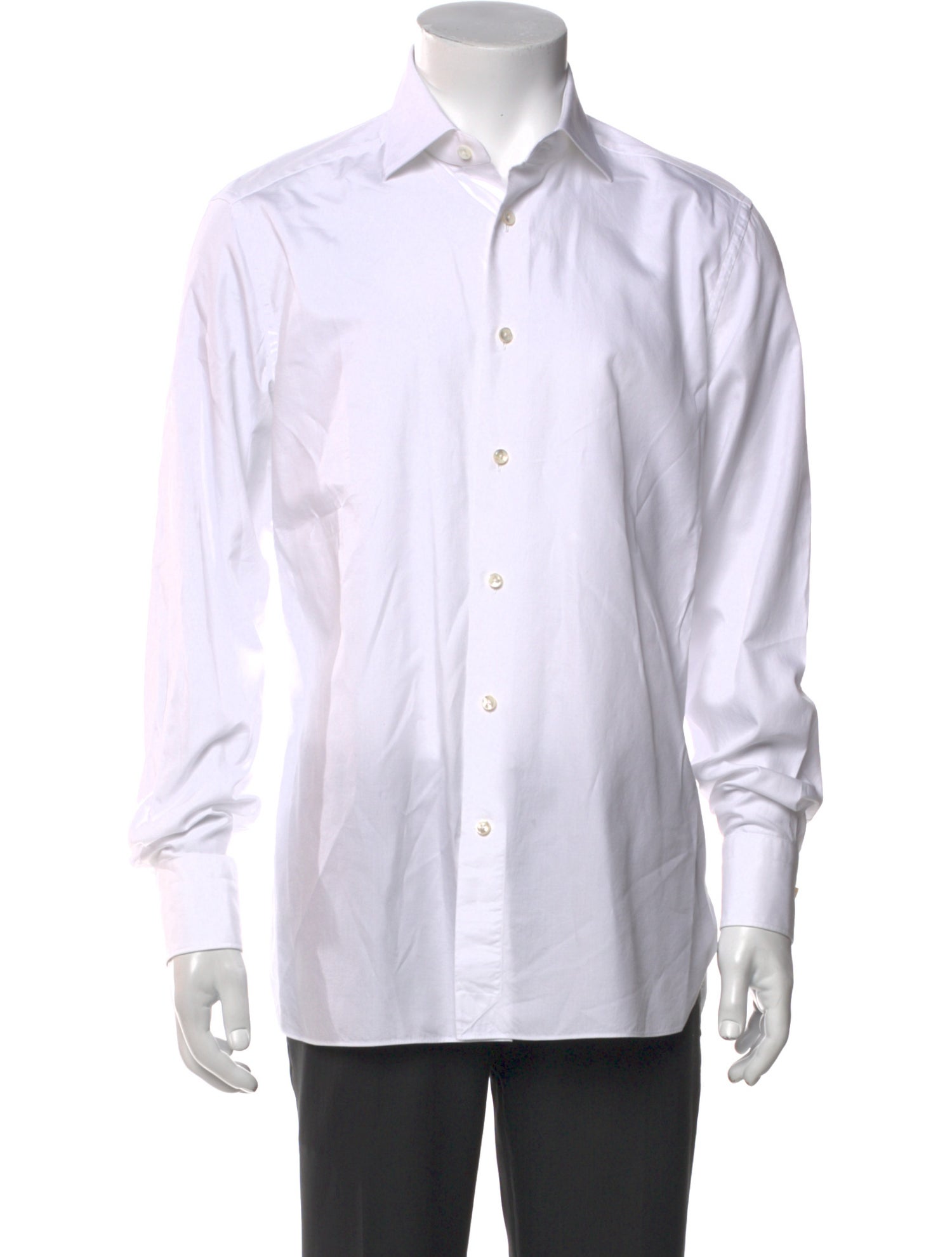 Zegna Long Sleeve Dress Shirt