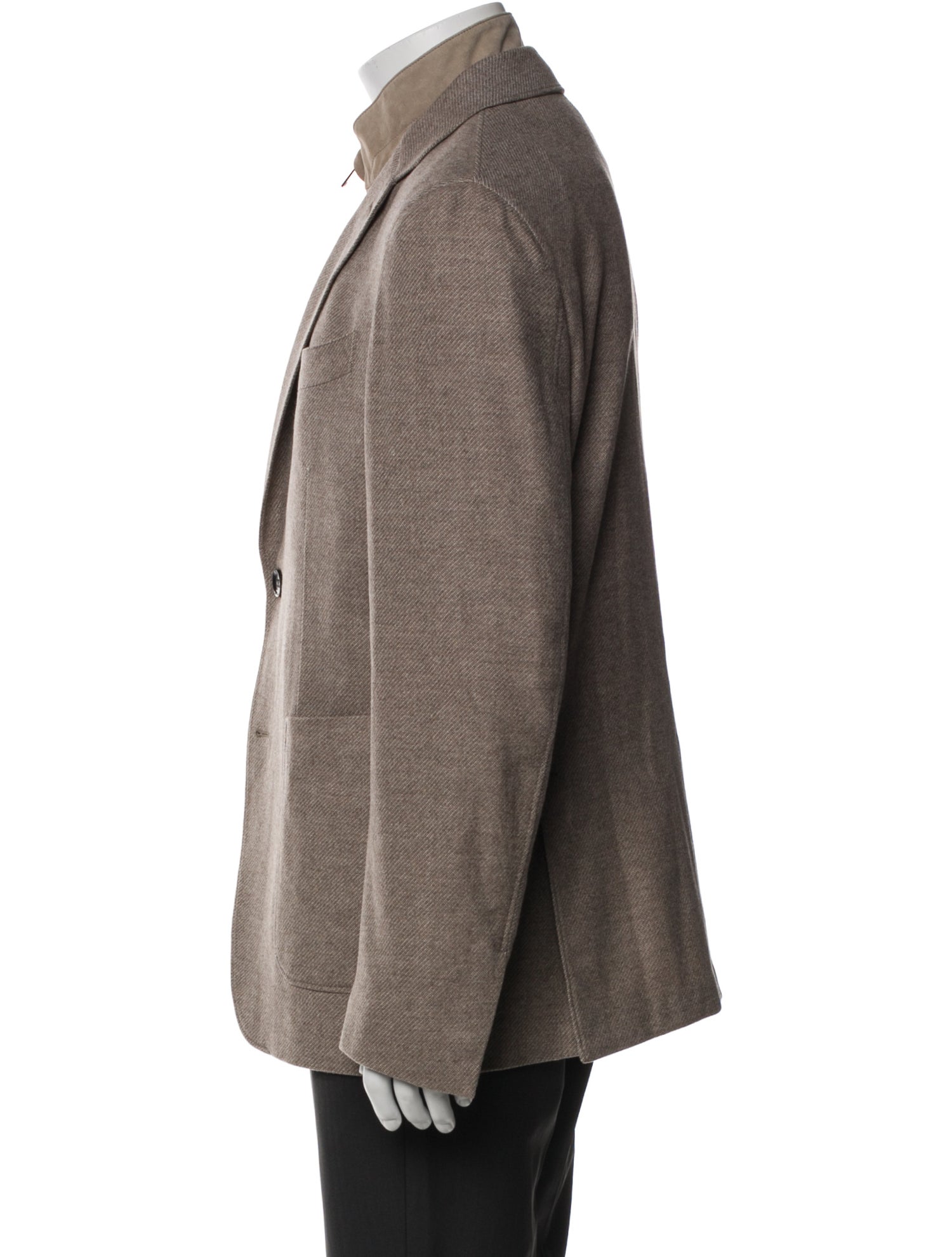 Zegna Wool Overcoat