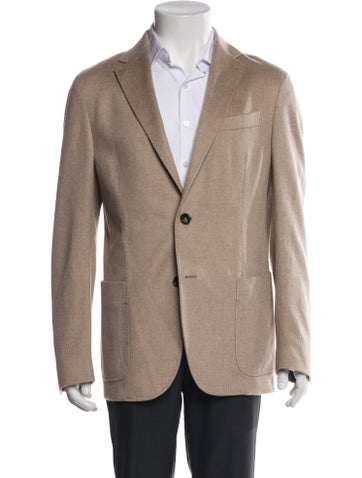 Zegna Suiting Cashmere Blazer Us40, It50 | L