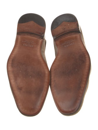 Zegna Suede Loafers