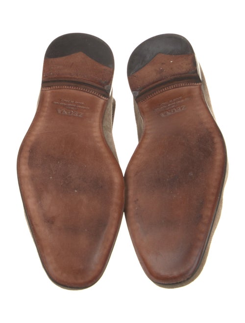 Zegna Suede Loafers