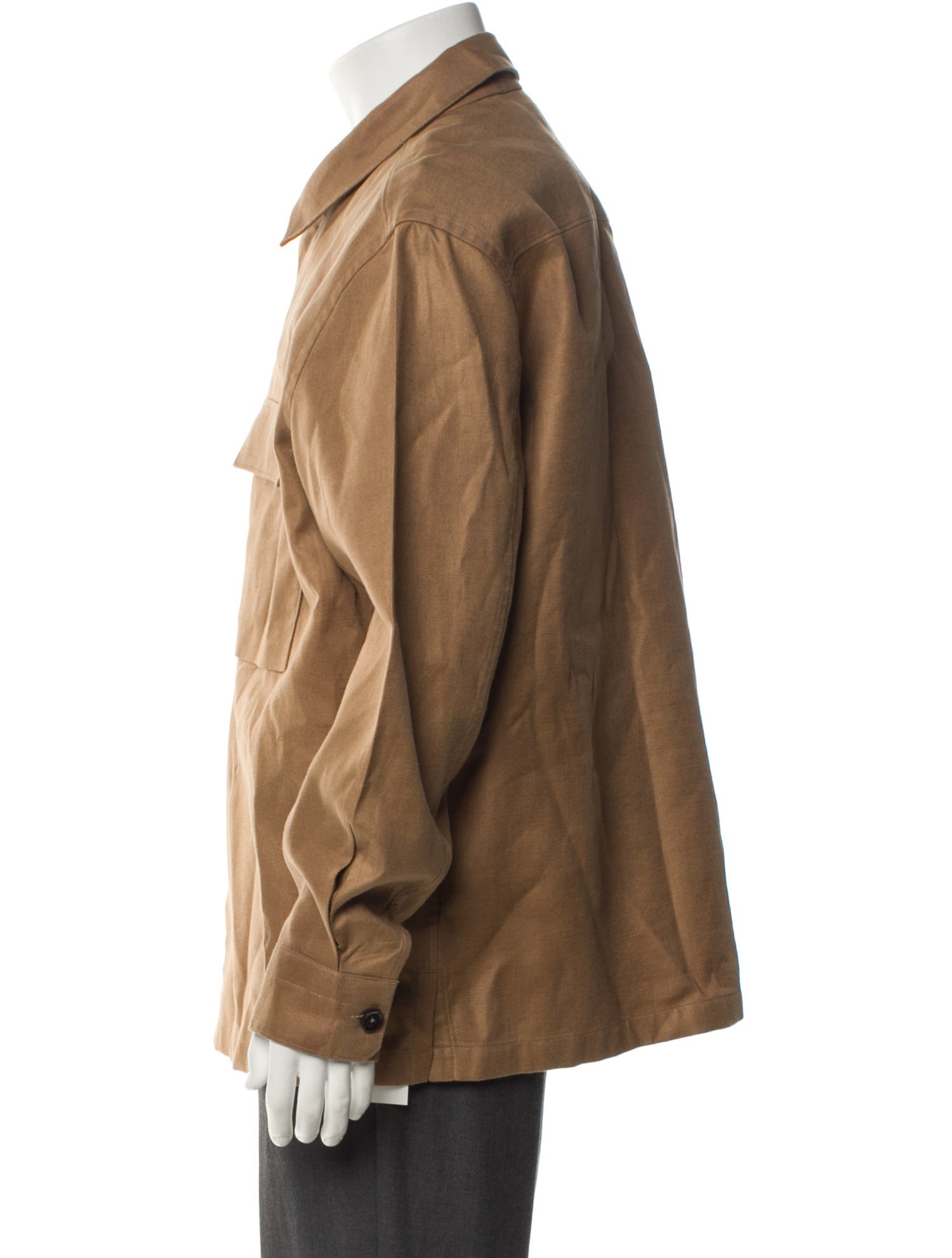 Zegna Linen Utility Jacket