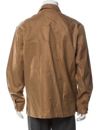 Zegna Linen Utility Jacket