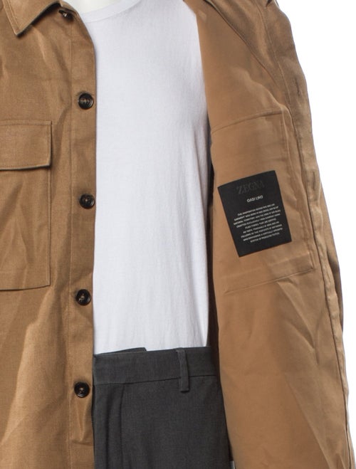 Zegna Linen Utility Jacket