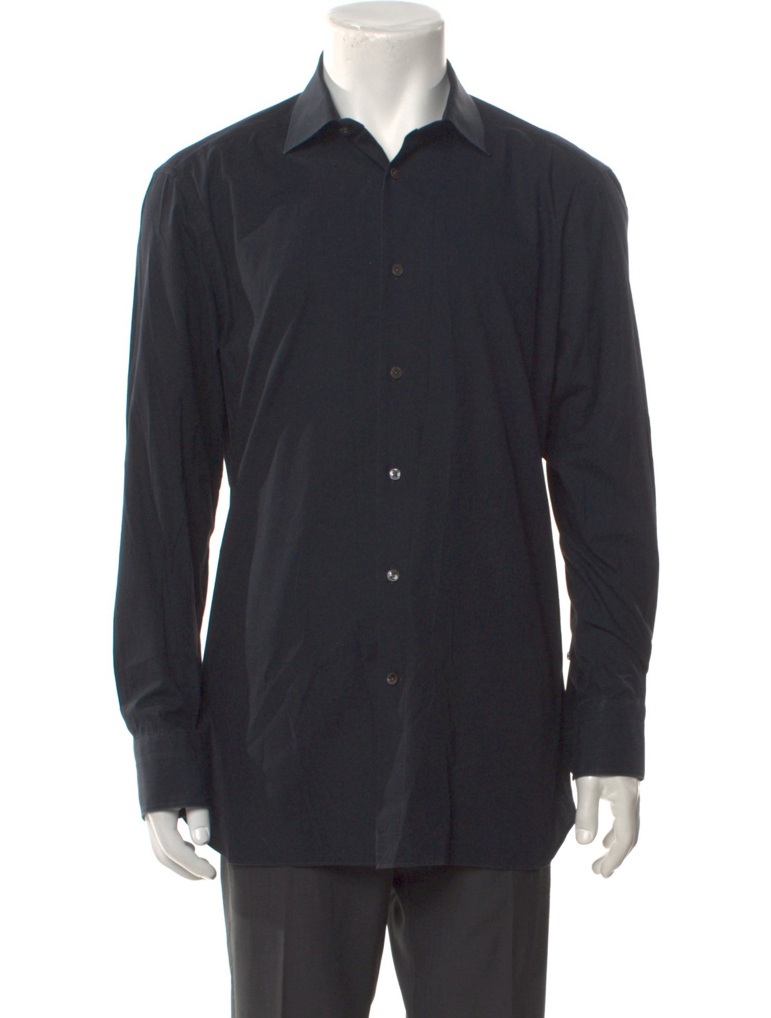 Zegna Long Sleeve Dress Shirt