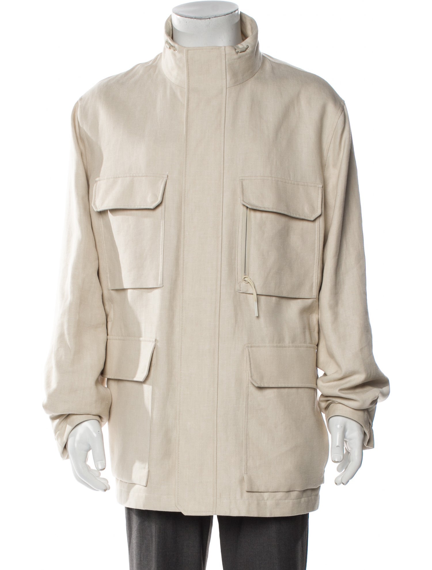 Zegna Linen Utility Jacket