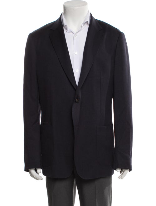 Z Zegna Wool Peacoat