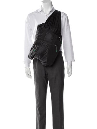 Zegna Nylon Messenger Bag