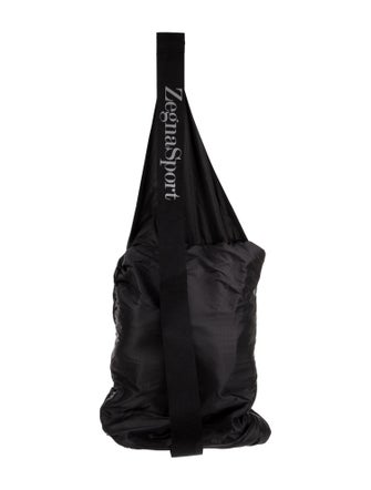 Zegna Nylon Messenger Bag